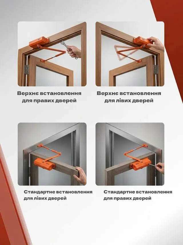 Захист петель і замка від ударів