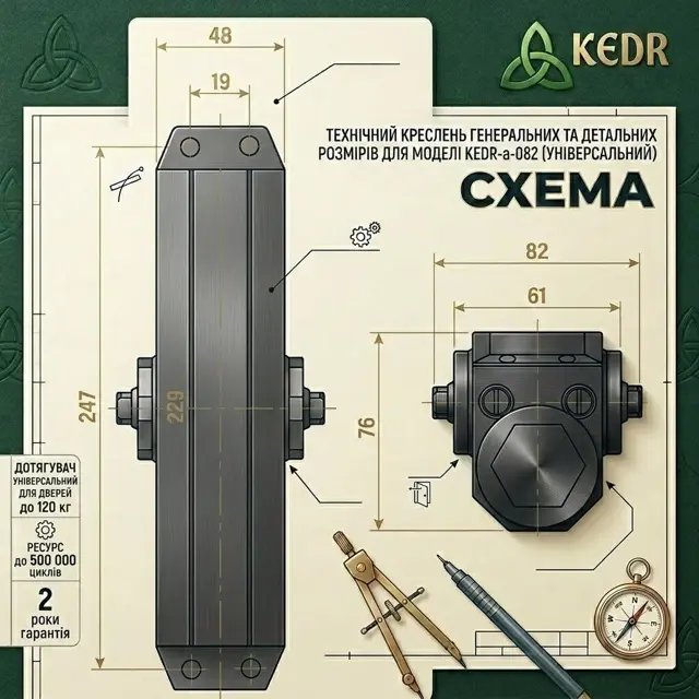 Два окремі клапани регулювання