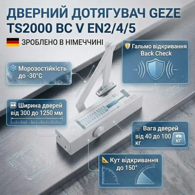 Білий корпус під білий профіль