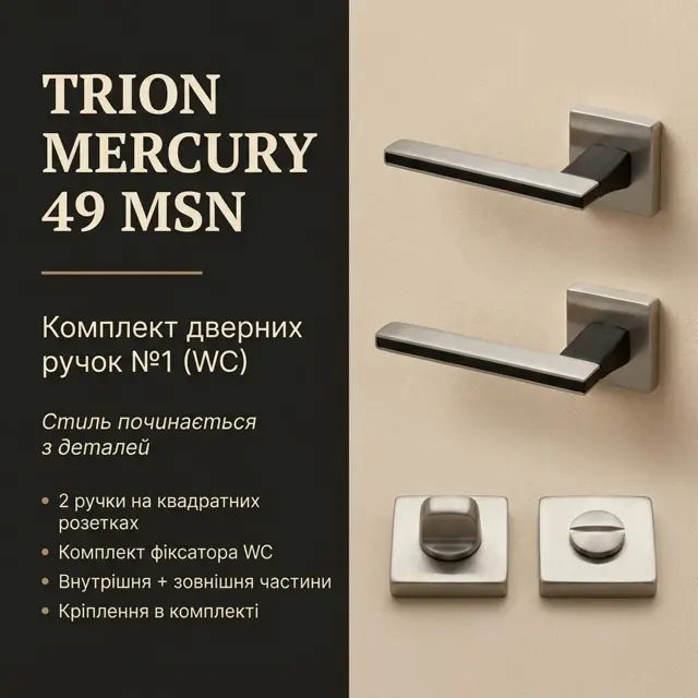 Компактна ручка з коротким виносом