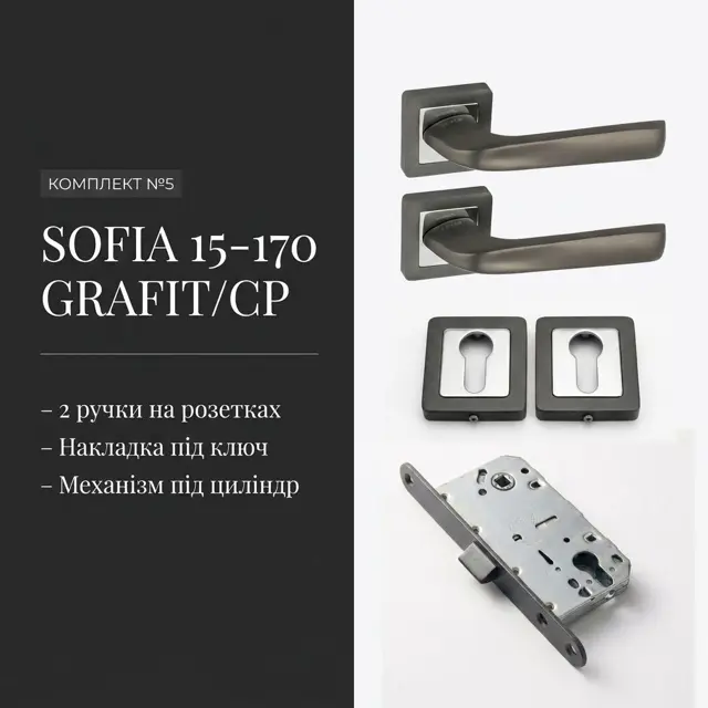 Графіт із хромом — стримана пара