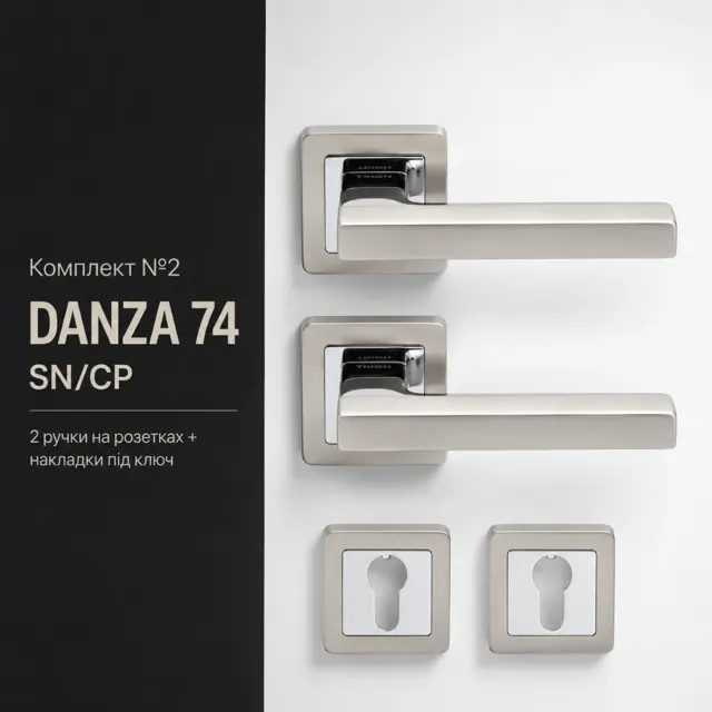 Накладки PZ під євроциліндр у комплект