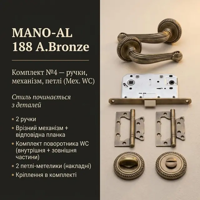 Антична бронза до класичних дверей