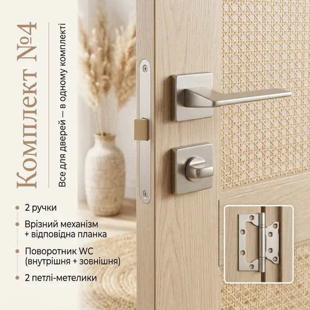 Механізм WC: замикання зсередини