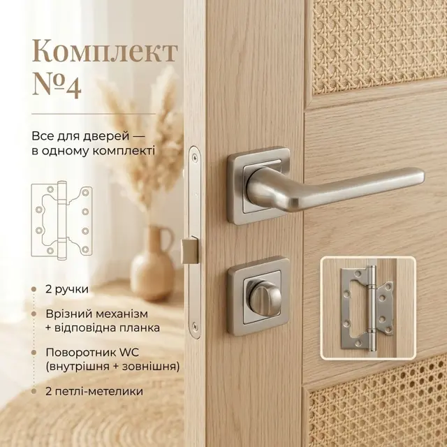 Дві накладні петлі у тон