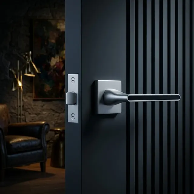Засувка з язичком без замикання