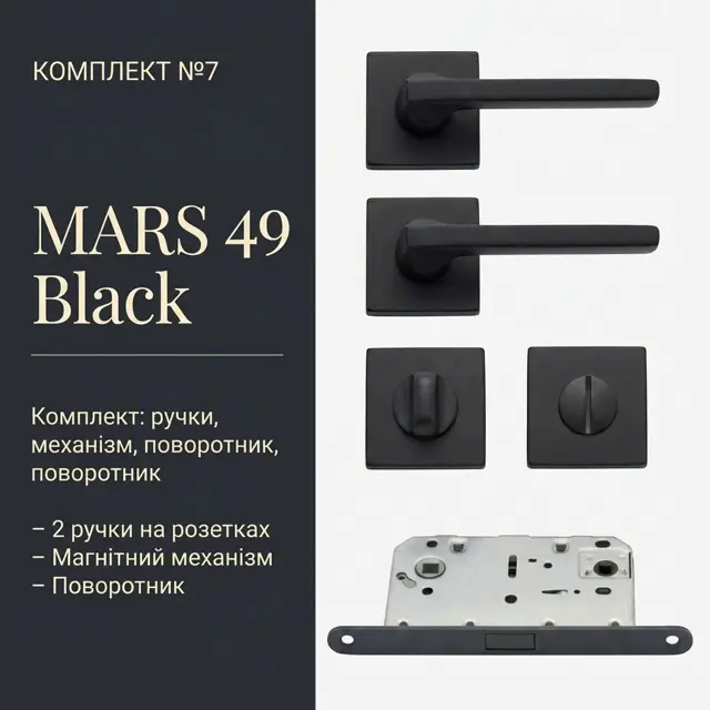 Компактна ручка для вузьких місць