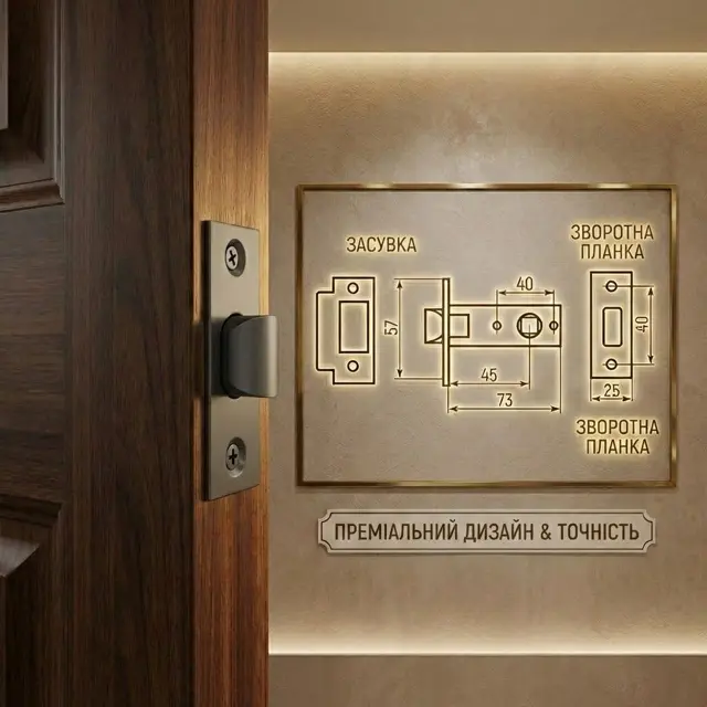Квадрат 8 мм — стандартні ручки без перехідників