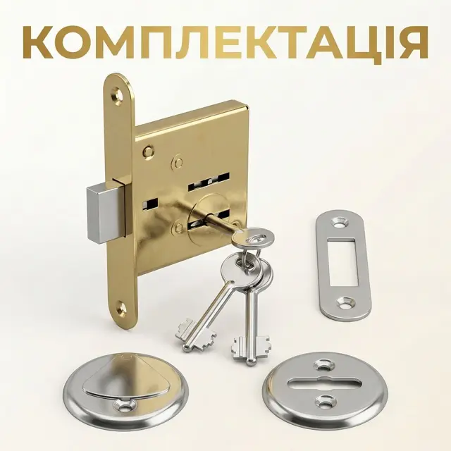 Сувальдний секрет усередині корпусу