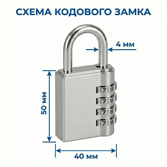 Компактний корпус 40 × 50 мм