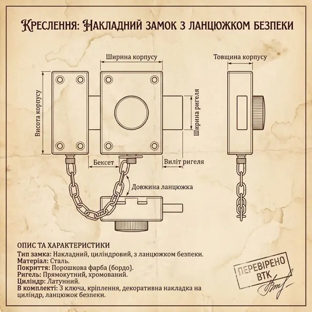 Широкий ригель при малому корпус