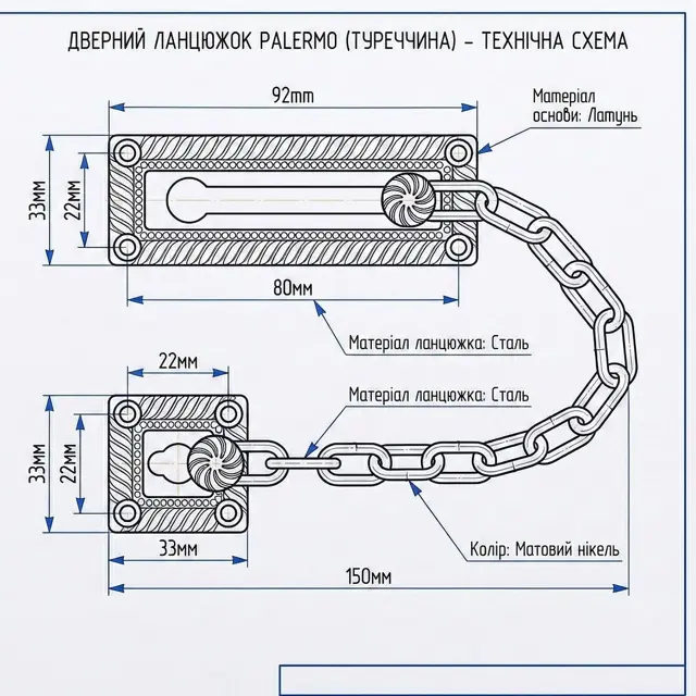 Довжина 15 см