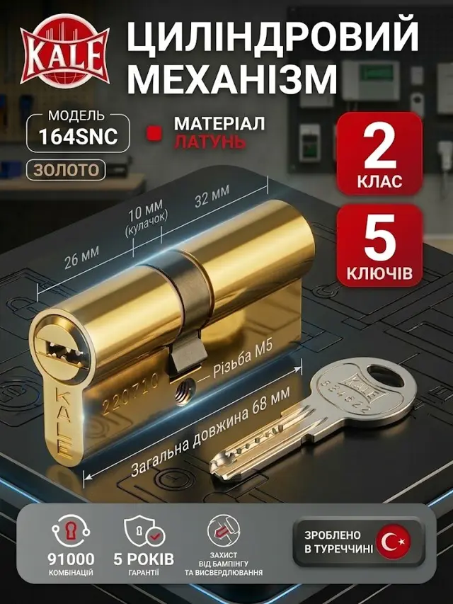 Ключ-ключ — двері замкнені з обох боків