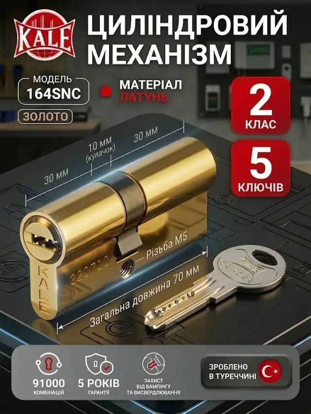 Ключ-ключ — двері замкнені з обох боків