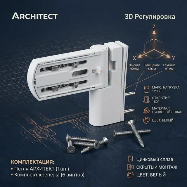 Налаштування в трьох напрямках