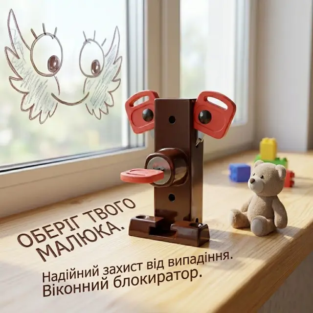 Віконні обмежувачі та блокатори