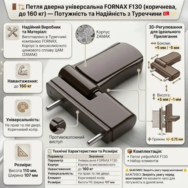 Регулювання у трьох площинах
