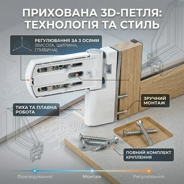Регулювання в трьох площинах