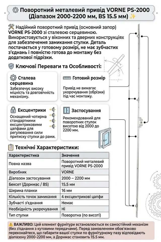 Для вікон і дверей