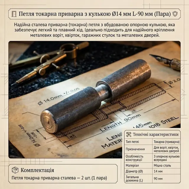 Довжина 90 мм — нормальний шов на тонкому метал