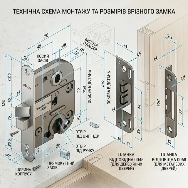 Планка під латунь і сумісність із фінським стандартом