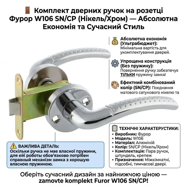 Спрощена конструкція без пружини