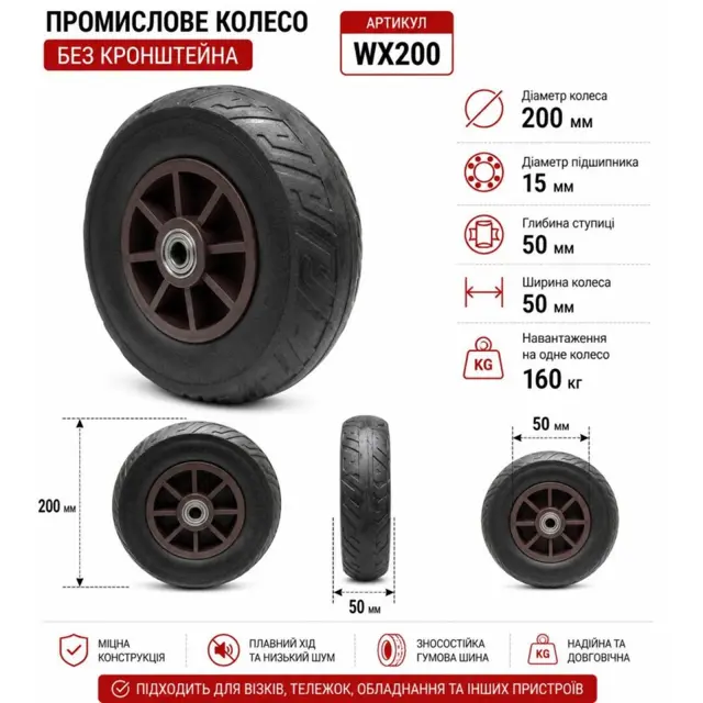 Колеса для тачок і візків