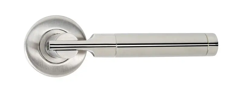 SIBA ECO Ручка дверна PORTO з нержавіючої сталі на розетці SSR01 (22 22)