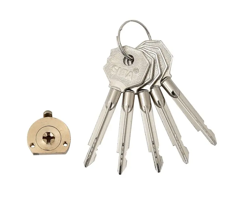 SIBA 121F/5 Циліндр з хрестовими ключами, 5 кл