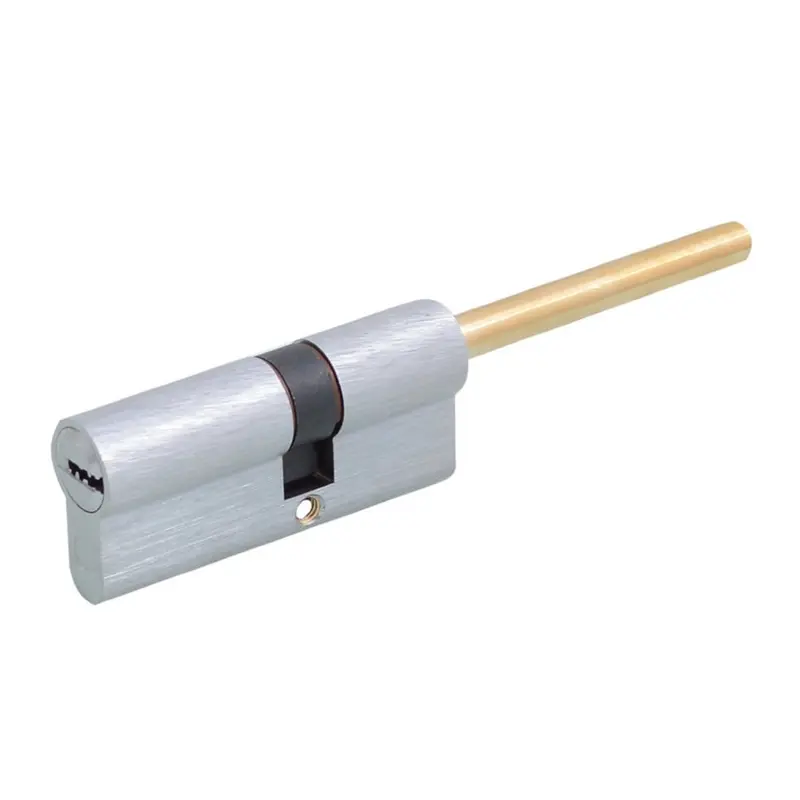 Циліндр Securemme 3200QCS30301X5 К2 30/30 мм 5кл +1 монтажний ключ, з штоком, матовий хром