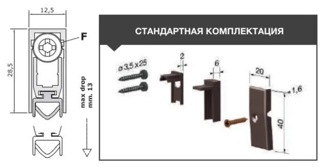 Ущільнювачі та пороги