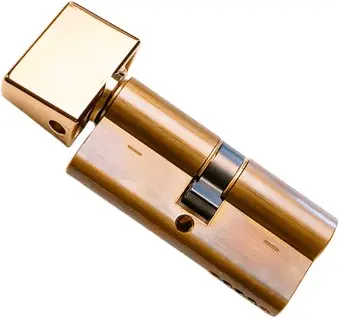 Циліндр (серцевина) замка AGB Мод600/75мм, 45/30, вороток LOFT-ключ, латунь