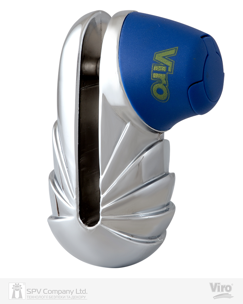 Замок VIRO MOTO ARMADILLO STAINLESS_STEEL 3KEY