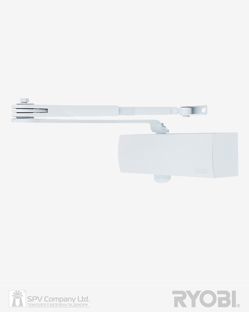 Дверний доводчик RYOBI 1200 DS-1200 WHITE STD_HO_ARM · білий