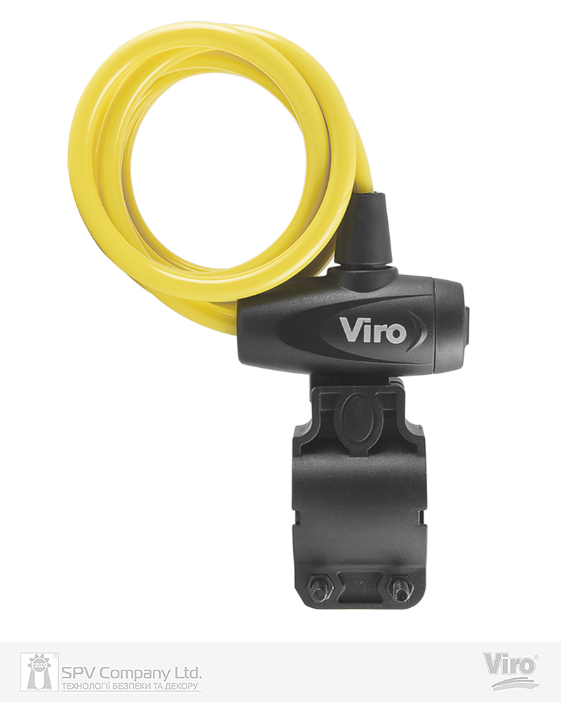Замок VIRO MOTO HAWAII YELLOW з