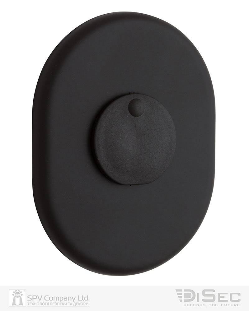Броненакладка DISEC KT2140 OMEGA OVAL Фарба_чорна
