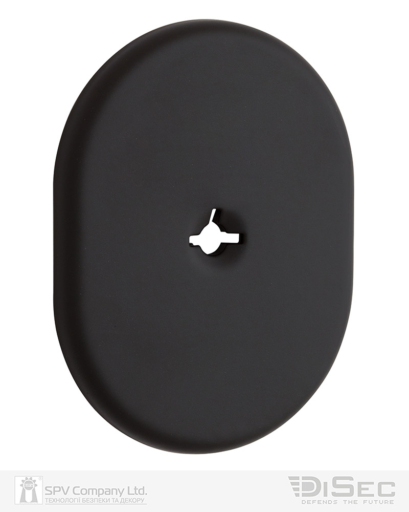 Броненакладка DISEC KT2112 OMEGA OVAL Фарба_чорна