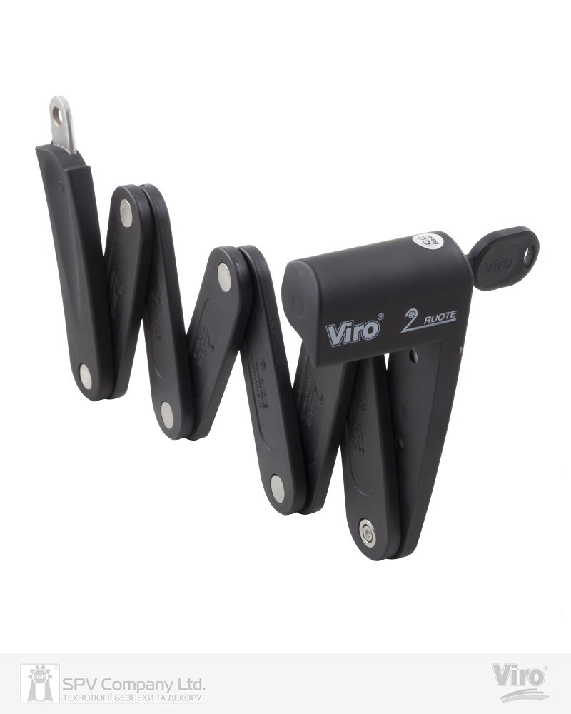 Замок VIRO MOTO BLACK MAMBA BLACK