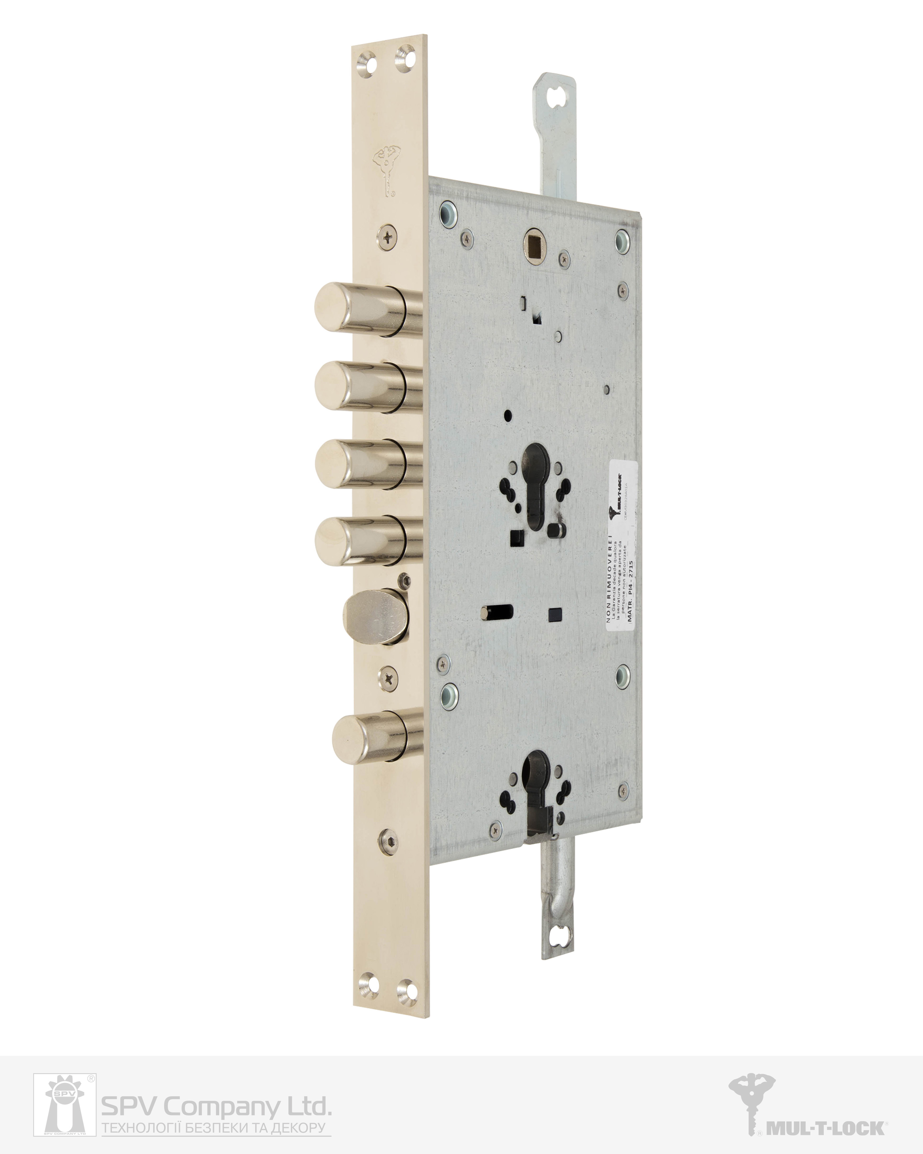 Замок врізний MUL-T-LOCK 3-WAY DIN+DIN LCTSC03032800A без