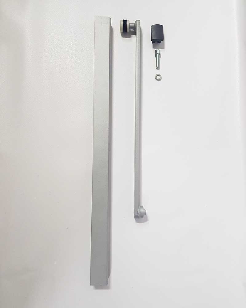 Дверний доводчик RYOBI COU-50 COU-53_L ALUMINIUM SLD_ARM