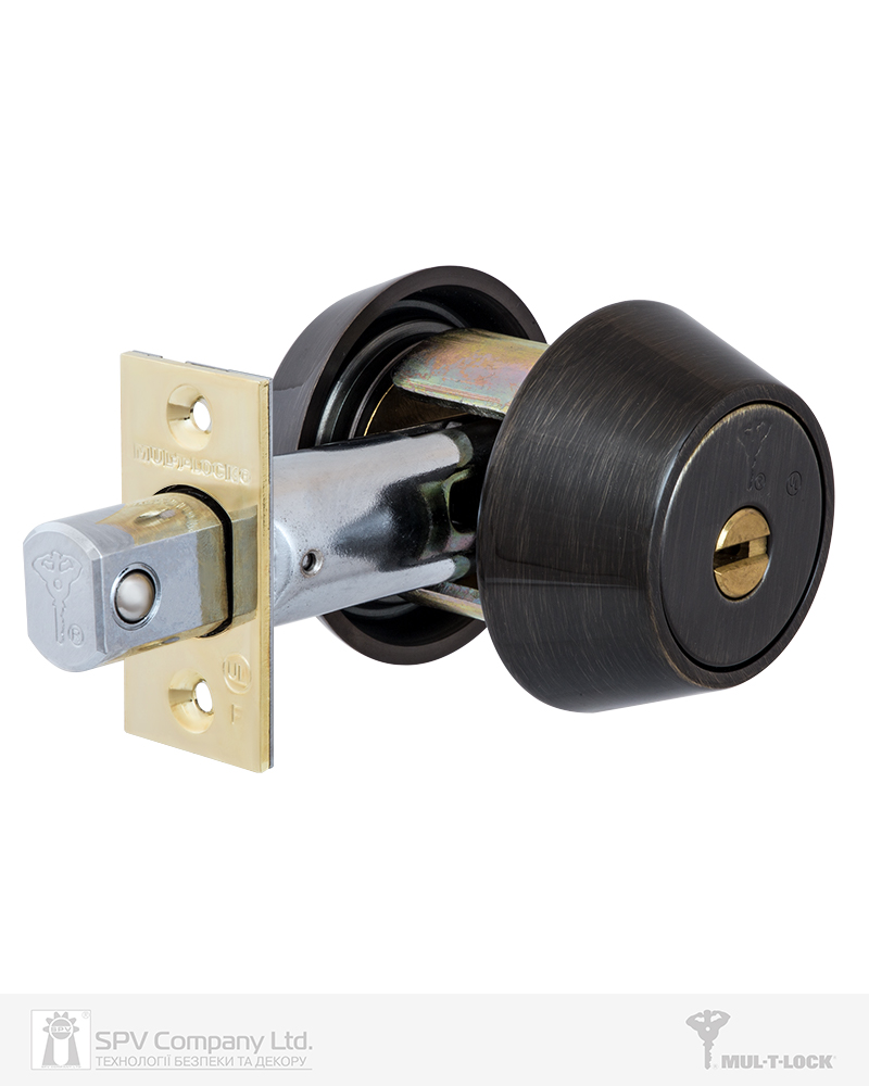 Замок врізний MUL-T-LOCK 1-WAY DEAD_BOLT HERCULAR UNIV